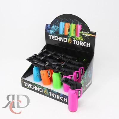 TECHNO TORCH RUBBER GRIP TORCH49 16CT/ DISPLAY